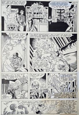 Tavola originale Pat Broderick Marvel Team up #91 pg. 22 | Venere Comic Art