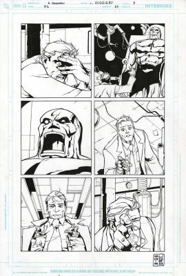 Giuseppe Camuncoli, Lorenzo Ruggiero | Giuseppe Camuncoli - "52" #47 Page 7 | ComicArtFans Classifieds