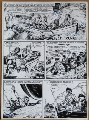 Onofrio Bramante | Onofrio Bramante - Falco Bianco | ComicArtFans Classifieds