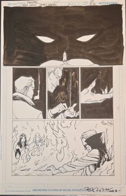 Brent Peeples | Dark Crisis: Deadly Green #1 with John Constantine And Alan Scott Green Lantern | ComicArtFans Classifieds