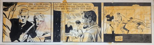 Doug Wildey | The Saint - Friday March 18, 1960 By Doug Wildey | ComicArtFans Classifieds