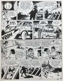 Gil Jourdan - Planche Originale (p.26) - Gil Jourdan T16 - Entre deux eaux - (1978) | Catawiki