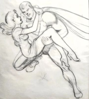 Joe Shuster | Superman & Lois By Joe Shuster | ComicArtFans Classifieds