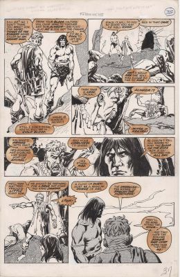John Buscema | John Buscema - Savage Sword of Conan | ComicArtFans Classifieds