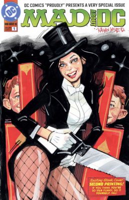 Kagan McLeod | Zatanna, Mad About Dc Sketch Cover - Kagan McLeod | ComicArtFans Classifieds
