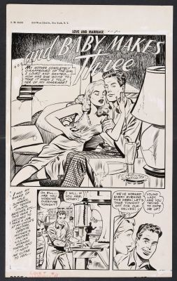 Love And Marriage #11 (1953) Complete 6-Page Story ’...And Baby Makes Three’ | ComicArtFans Classifieds