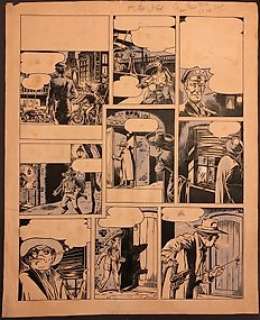 Piet Wijn  - Originele pagina (p.14) - Manuello y Gonza - Gepubliceerd in Tom Poes Weekblad - (1949) | Catawiki