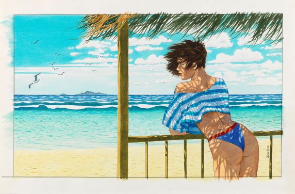 Lot 49 - Giardino Vittorio - "Vacanze fatali", 1989 | Urania Casa d’Aste