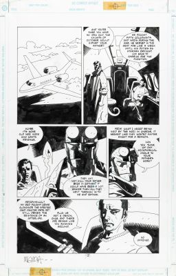 Lot 327 - Mignola Mike - "Batman/Hellboy/Starman", 1999 | Urania Casa d’Aste