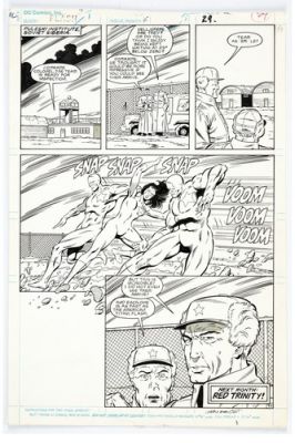 Guice FLASH 6 pg 22 FIRST EVER PAGE RED TRINITY THE RUSSIAN FLASH TEAM KEY PAGE | eBay US