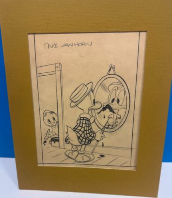 Donald Duck William Van Horn Disney Comics Donald Duck # 274 Original 2 Pc. Art | eBay US (Buy It Now)