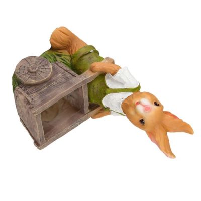 Cartoon Rabbit Flowers Pots Cute Decorative For Garden Lawn Resin | eBay Europe (Buy It Now)