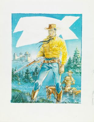 Lot 340 - Magnus & Sergio Tisselli - "Tex - La valle del terrore", anni 90 | Urania Casa d’Aste