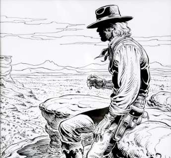 Swolfs | Durango, illustration Ã  l’encre de Chine publiée… | Banque Dessinée