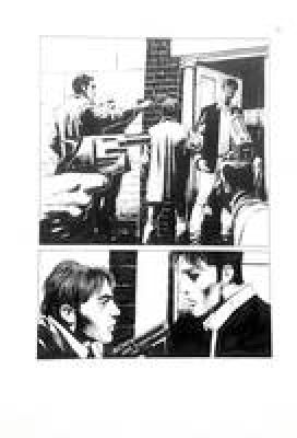 Corrado Roi | Original page for Dylan Dog. Cm. 30x42. Ink. Mint. Code 2312. | Segni e Disegni