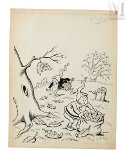 Cuvillier, Maurice Octave... | Couverture originale du périodique " Perlin et Pinpin"-... | Maison Good