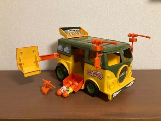 Mutant Turtles Turtle Wagon Opened Used No Box Repairs Included | eBay US (Buy It Now)