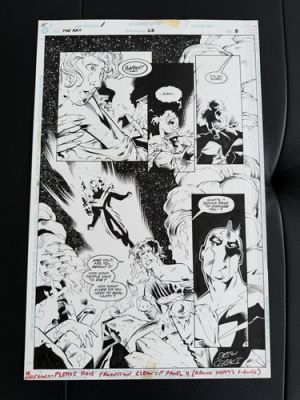 The Ray #28 Story Page 5 Original Art (DC, 1994) | eBay US (Buy It Now)