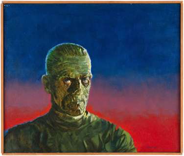 REMCO 9" THE MUMMY ACTION FIGURE PACKAGING ORIGINAL ART. | Hake’s