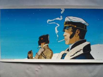 Corto Maltese - Original aquarel drawing - hommage to Hugo Pratt  - (2016) | Catawiki