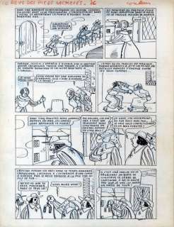 Lacroix, Pierreles... | Lacroix, PierreLes Pieds NickelésPlanche originale... | Aibo Art Auction