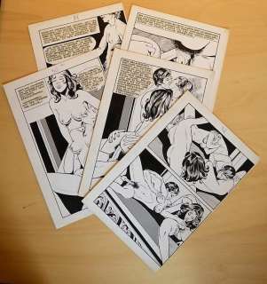 "Nei Servizi Segreti" - Franco Verola - 5x original pages  - Page volante - EO | Catawiki