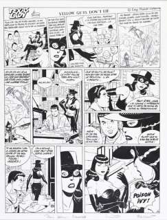 BERTHET, Philippe... - Lot 119 - BERTHET, Philippe (1956) Pin-Up, T.2, Poison Ivy, planche...