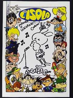  - Leo Ortolani Ratman - original artwork Dedicace - Page volante - (1997) 