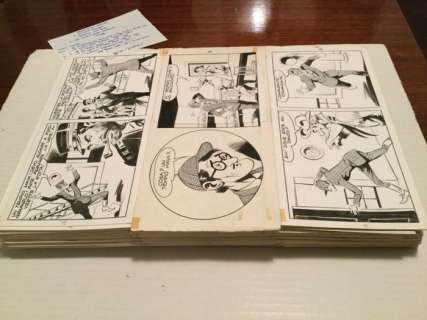 Piccolo Ranger #35 "La Voce nelle Tenebre" - F. Gamba - 126x original pages complete story - Loose page - First edition - (1966) | Catawiki
