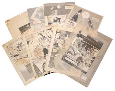 Keizo Miyanishi Hand written (1st page copy) manuscript "MIDSUMMER NIGHT’S DREAM" 8 pages | Mandarake (Big Web)