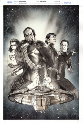 Angel Unzueta | Star Trek Defiant #1 Cover | The Green Room