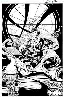 Cam Adams - Doctor strange pinup