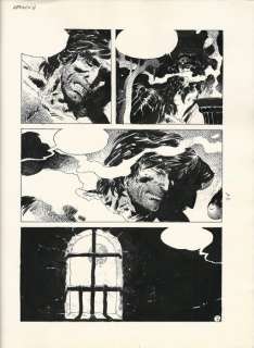 Avrak - Enrique Breccia - original page - Page volante - (1980) | Catawiki
