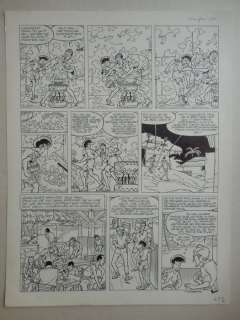 Desorgher, Daniel | Original page  - Jimmy Tousseul 7  - Le masque de l’esclave  - (1994) | Catawiki