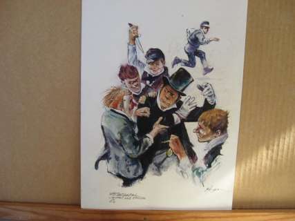 Follet, René - Dessin original en couleur - Whitechapel, l’enfant des etoiles | Catawiki