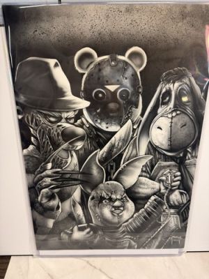 HORROR, NYCC 2024, ART BY MARTIN ZAVALA | eBay US