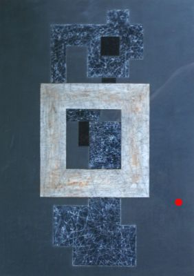 Serge Benoit. Acrylique sur carton | FieldArts