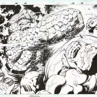 Ed McGuinness - Hulk #19 Page 14 & 15 DPS