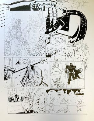 Stewart Kenneth Moore, Karl Stock (Scénariste) | Judge Dredd [The Unrealists] | 2DGalleries