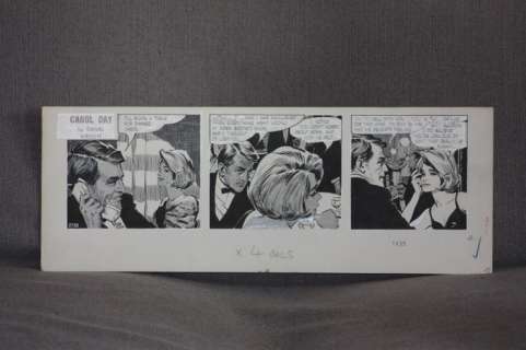 Wright, David  - Original strip - Carol Day  - (1965) | Catawiki