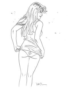 Jim (Terrasson, Thierry) - Originele tekening Marie - Een nacht in Rome (2016) | Catawiki