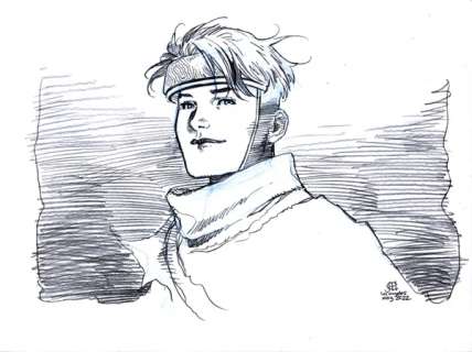 Jim Cheung - WICCAN BLACKWING Sketch