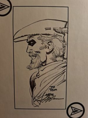 Neal Adams Original Art Green Arrow Head Sketch Signed By Neal Adams | eBay US