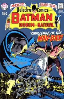 Neal Adams | Manbat Color Remark on Batman #400 Facsimile | Neal Adams