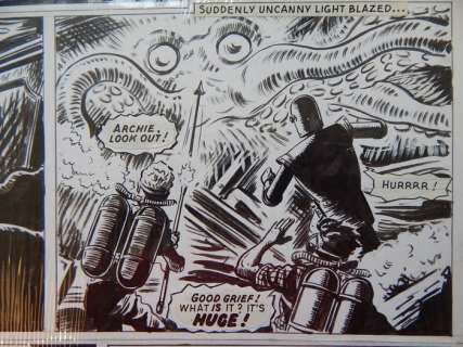 Kearon, Edward - Originele pagina - Archie, de man van Staal - The Golden City - (1970) | Catawiki