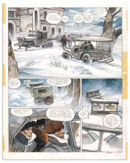 BILAL ENKI BILAL Partie... - Lot 100 - BILAL ENKI BILAL Partie de chasse, Dargaud 1983 Planche...