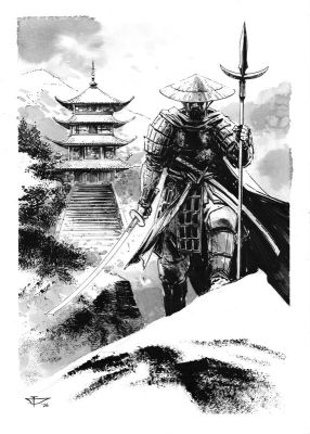 Dragan Paunovic | Japon Médiéval - Illustration 05 | 2DGalleries