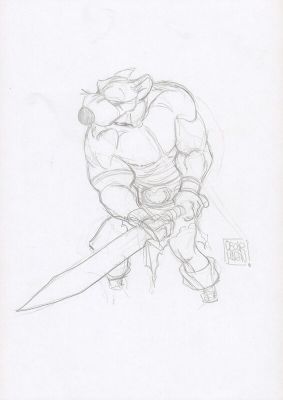 Oscar Martin | Solo Prêt Au Combat | 2DGalleries