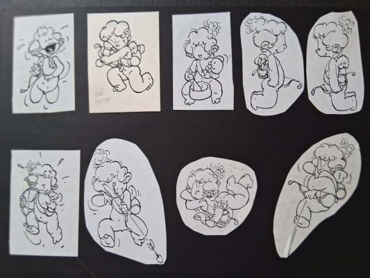 Malik | Cupido(N) sketches series | 2DGalleries