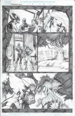 Spider-Man and Wolverine Issue 9 Page 17 , Gerardo Sandoval | Comix Art Studio